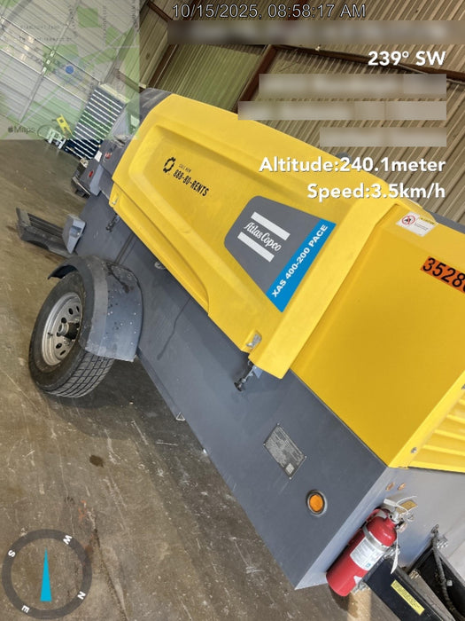 2023 ATLAS COPCO XAS 400-200 PACE PFF