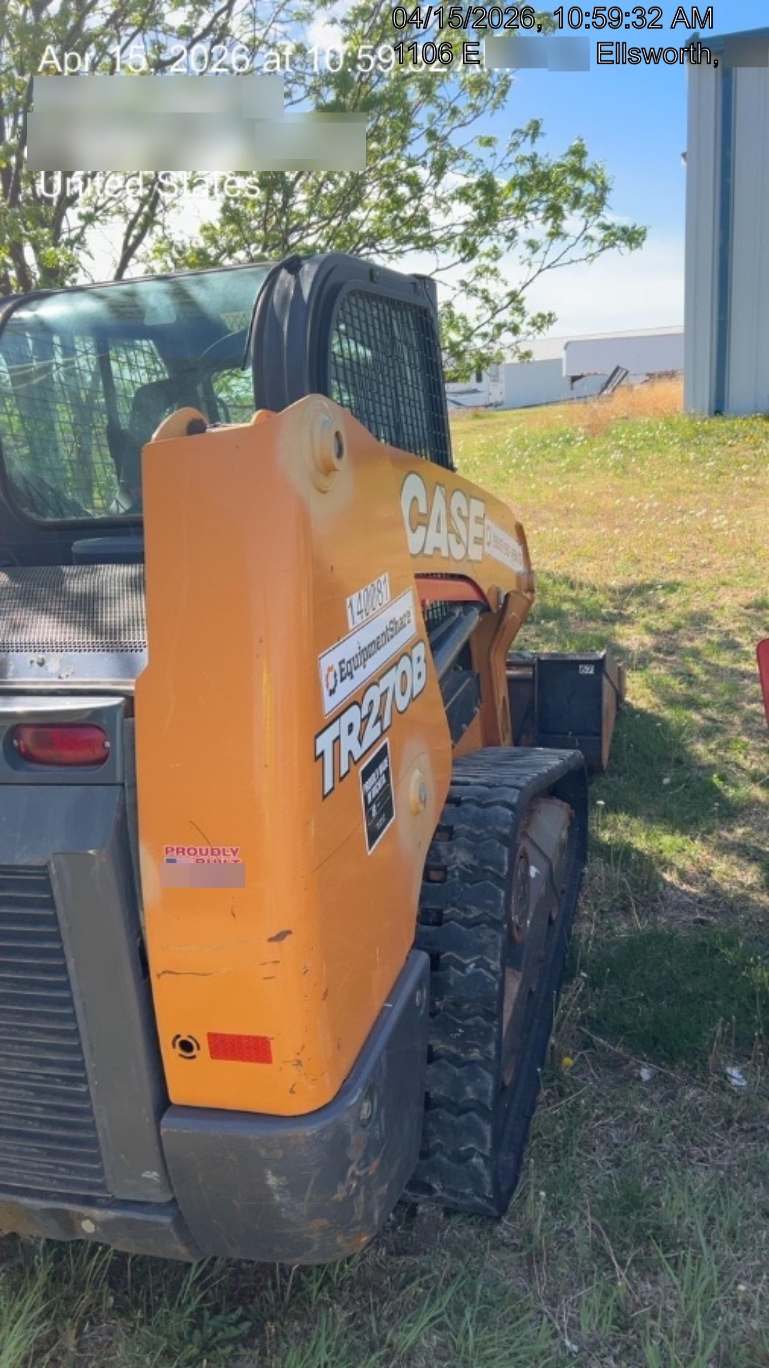 2021 CASE TR270B