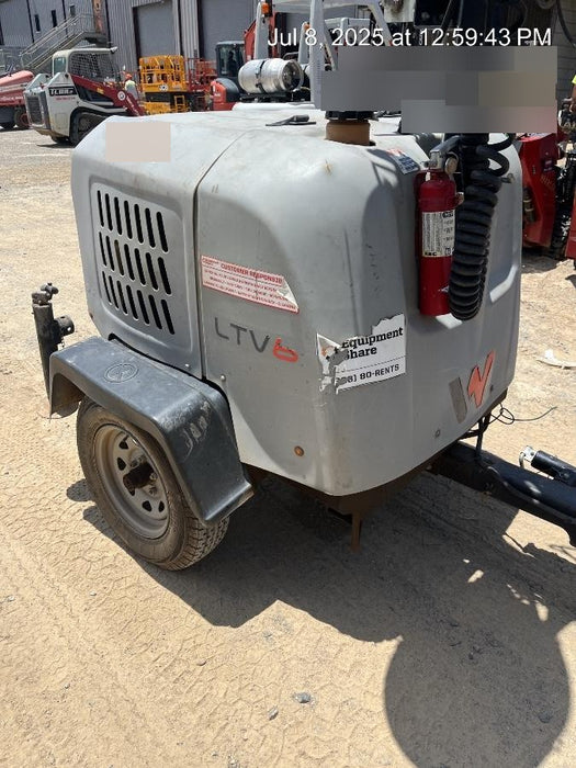 2019 Wacker Neuson LTV6L-MH Wacker Neuson LTV6L Mobile Light Tower w/Fuel Level Sensor Installed
