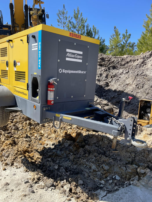 2021 ATLAS COPCO PAS 100 HF CS Enclosed