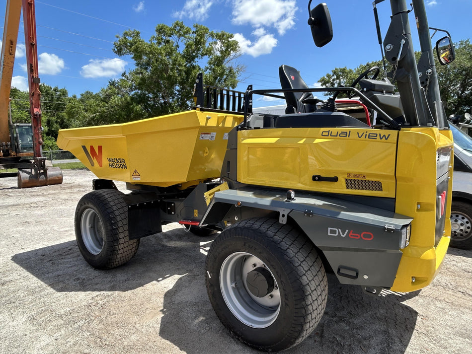 2026 WACKER NEUSON DV601 ROPS Turf Tires