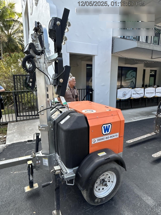 2023 Wanco WLTT-4MM4K Diesel, Deep Sea Controller, Shore Power Plug, Auto Start, (4) 350W LED Floodlights, 4kW Generator, 60 Gal Fuel Tank, 2" Ball, T3