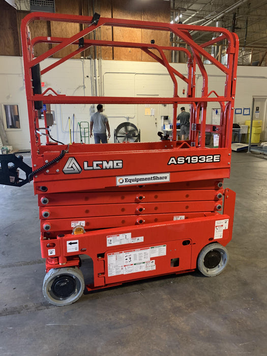 2021 Lgmg AS1932E Electric Drive, Solid Non Marking Tires, Dual Beacons