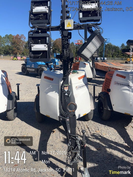 2024 Generac MLT6SKDS-STD4 ELEC WINCH Diesel, Electric Winch Mast, Powerzone Controller, (4) 320W LED Lights, 4kW Generator, 39.9 Gal Fuel Tank, 2" Ball, T3