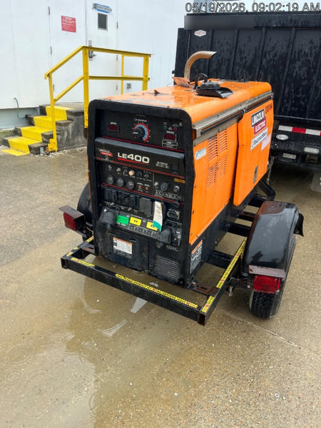 2022 Lincoln Electric LE400 Kubota V1505, Trlr, Cable Rack, Light Kit, ES Decals, T3
