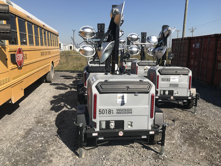 2019 Wacker Neuson LTV6L-MH Mobile Light Tower w/Fuel Level Sensor Installed
