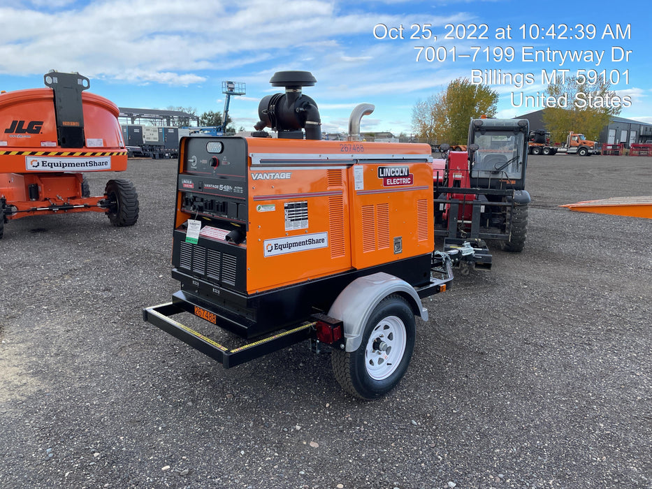 2022 Lincoln Electric Vantage 549X VANTAGE 549X READY-PAK 3