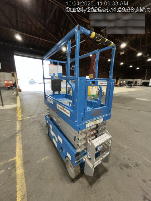 2020 Genie GS-1930 Solid Non Marking Tires, Beacon, Folding rails with half height swing gate, 800W Inverter