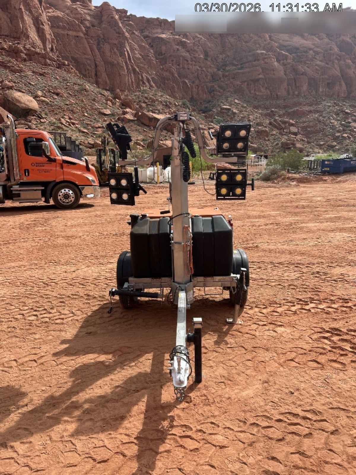 2024 Wanco WLTT-4MM4K Diesel, Deep Sea Controller, Shore Power Plug, Auto Start, (4) 350W LED Floodlights, 4kW Generator, 60 Gal Fuel Tank, 2" Ball, T3