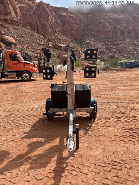 2024 Wanco WLTT-4MM4K Diesel, Deep Sea Controller, Shore Power Plug, Auto Start, (4) 350W LED Floodlights, 4kW Generator, 60 Gal Fuel Tank, 2" Ball, T3