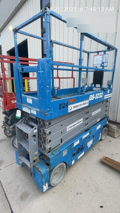 2016 Genie GS-3232 Genie GS3232 Narrow Scissor Lift