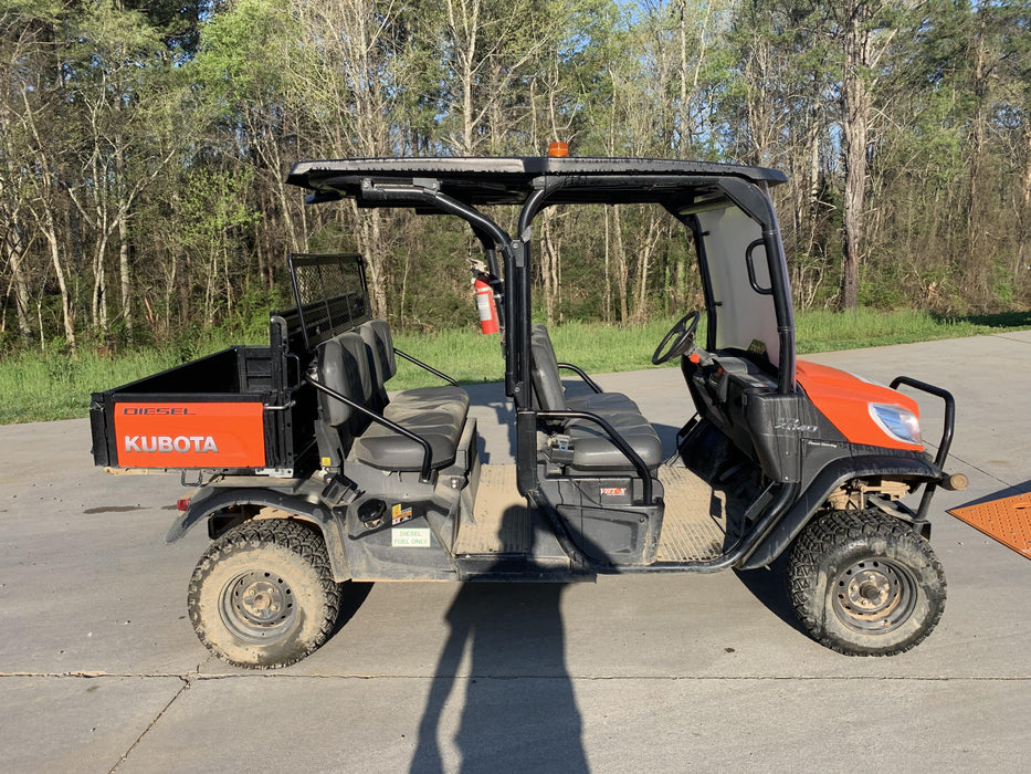 2020 Kubota RTV-X1140W-H 4WD, LED Strobe, Windshield Acrylic Clear, Plastic Canopy, Wire Harness Kit, Backup Alarm