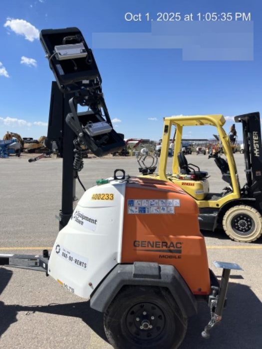 2024 Generac MLT2 Diesel, Flex Switch 120V Input, Powerzone Controller, 
(4) 320W LED Lights, 4kW Generator, 39.9 Gal Fuel Tank, 2" Ball, T3