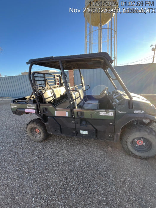 2018 Kawasaki MULE PRO-DX Kawasaki Mule 4x4 Diesel UTV w/Hard Top, Windshield, Beacon, Backup Alarm, ES Keypad/Hardware Installed