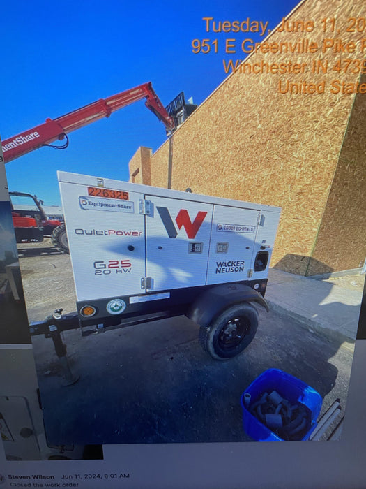 2022 WACKER NEUSON G25