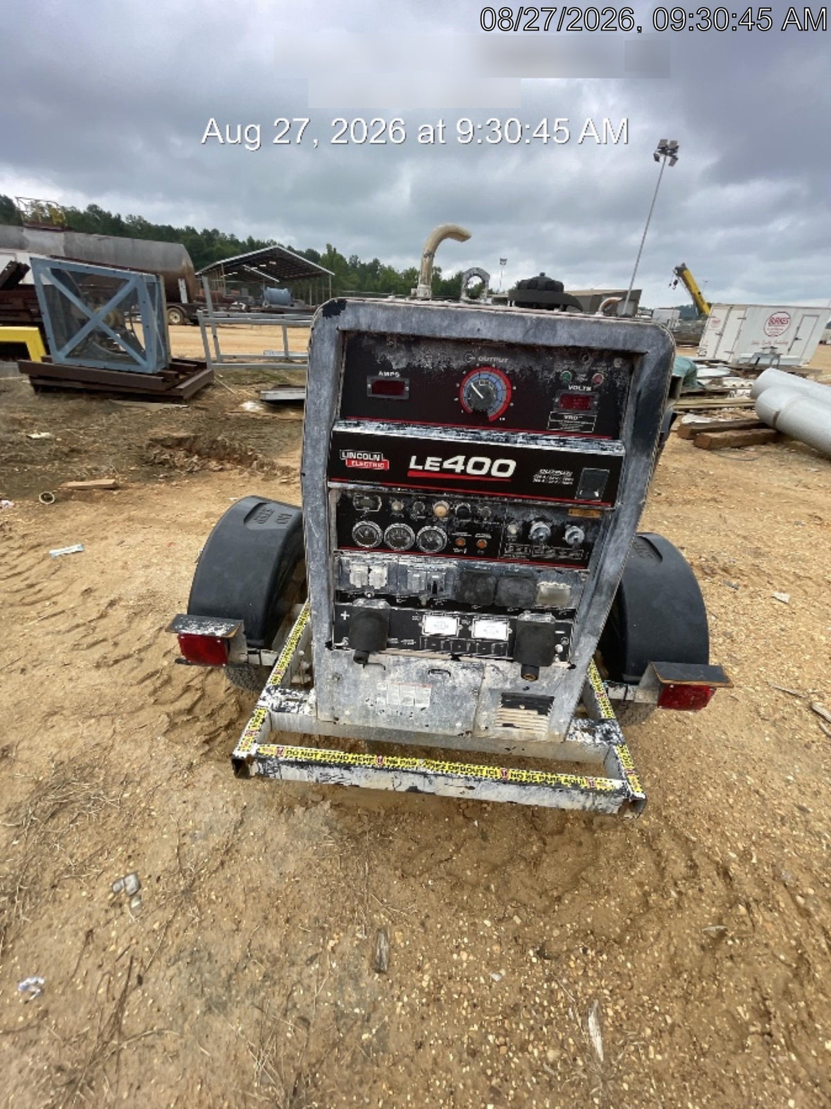2024 Lincoln Electric LE400 Kubota V1505, Trlr, Cable Rack, Light Kit, ES Decals, T3