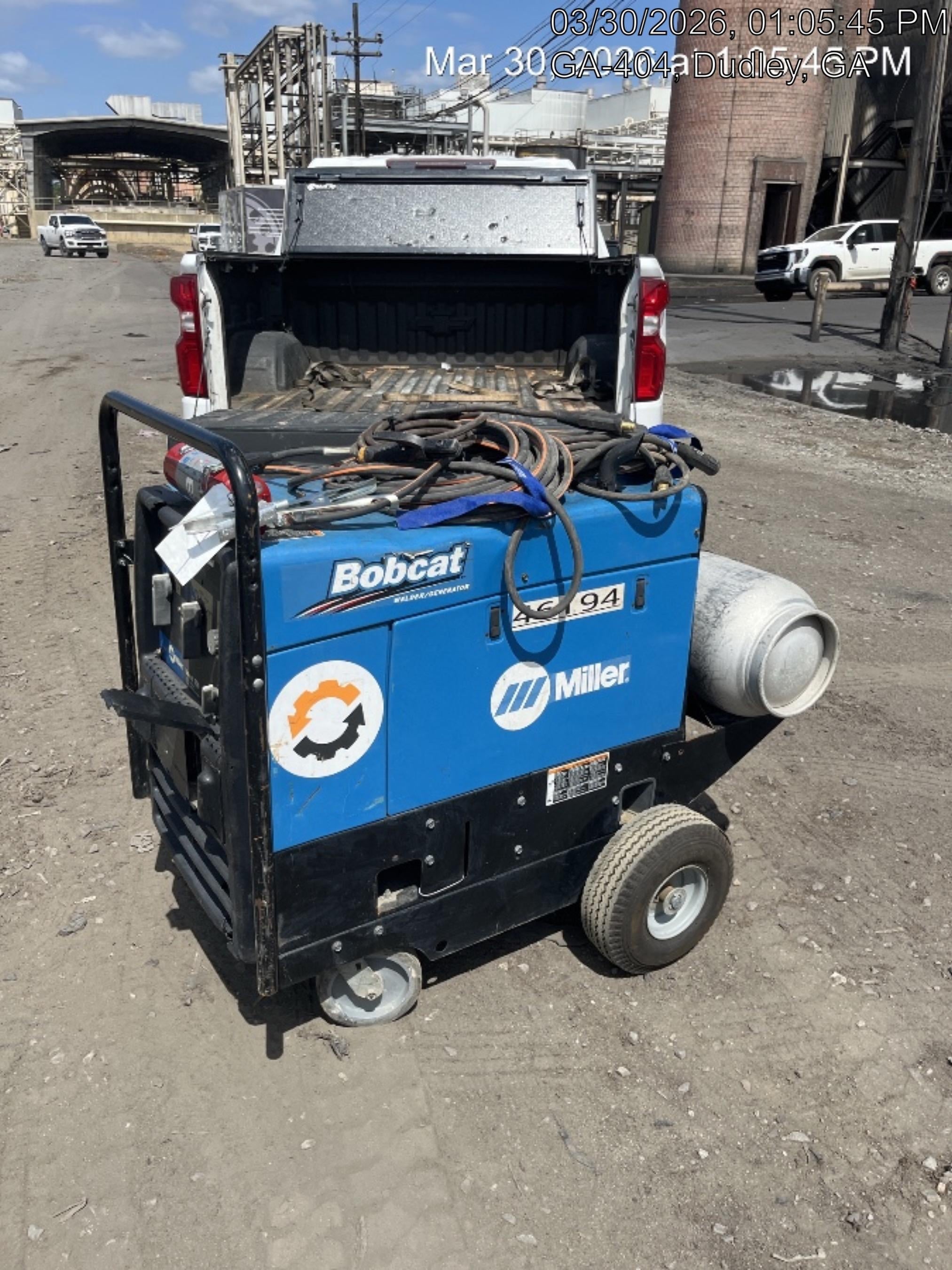 2019 Miller Electric BOBCAT 250 Standard w/Running Gear, Bracket, Hose