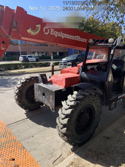 2020 Manitou MTA8044 74hp T4F, Open ROPS, Cab and Boom LED work lights, Auxiliary Hydraulics, Solid Tires, Amber strobe, Lift Hook w/66" Carriage, 60" Forks