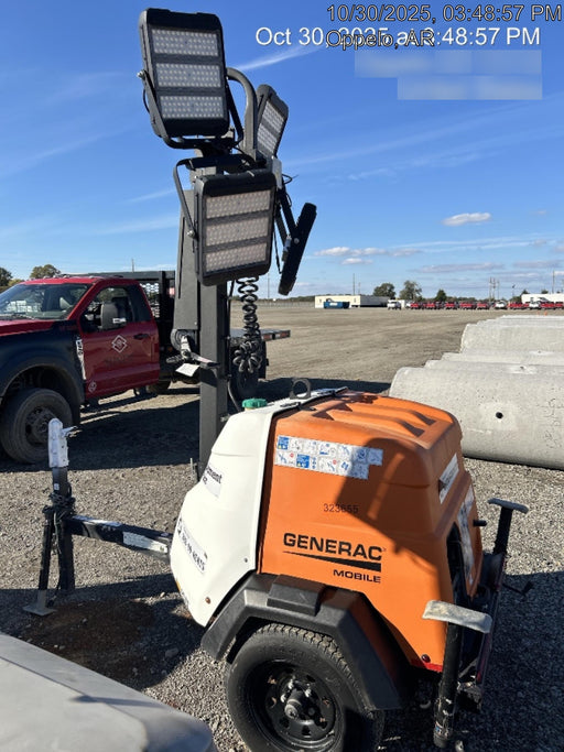 2023 Generac MLT2 Diesel, Flex Switch 120V Input, Powerzone Controller, (4) 320W LED Lights, 4kW Generator, 39.9 Gal Fuel Tank, 2" Ball, T3