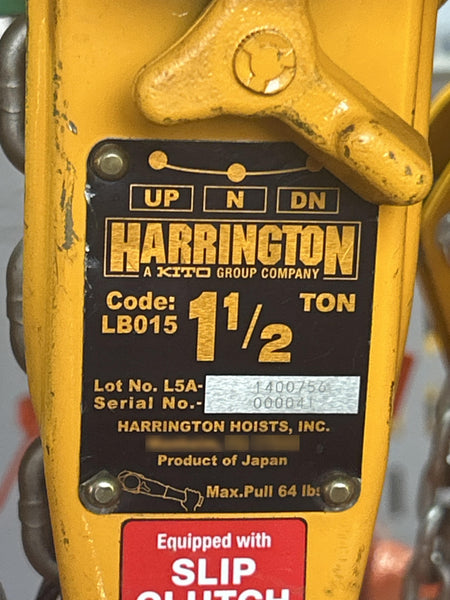 2025 HARRINGTON L5LB015-10-SC