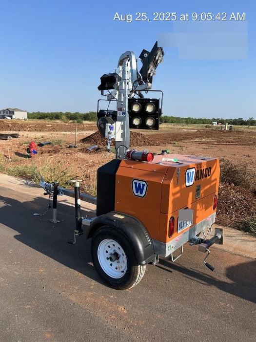 2024 Wanco WLTT-4MM4K Diesel, Deep Sea Controller, Shore Power Plug, Auto Start, (4) 350W LED Floodlights, 4kW Generator, 60 Gal Fuel Tank, 2" Ball, T3