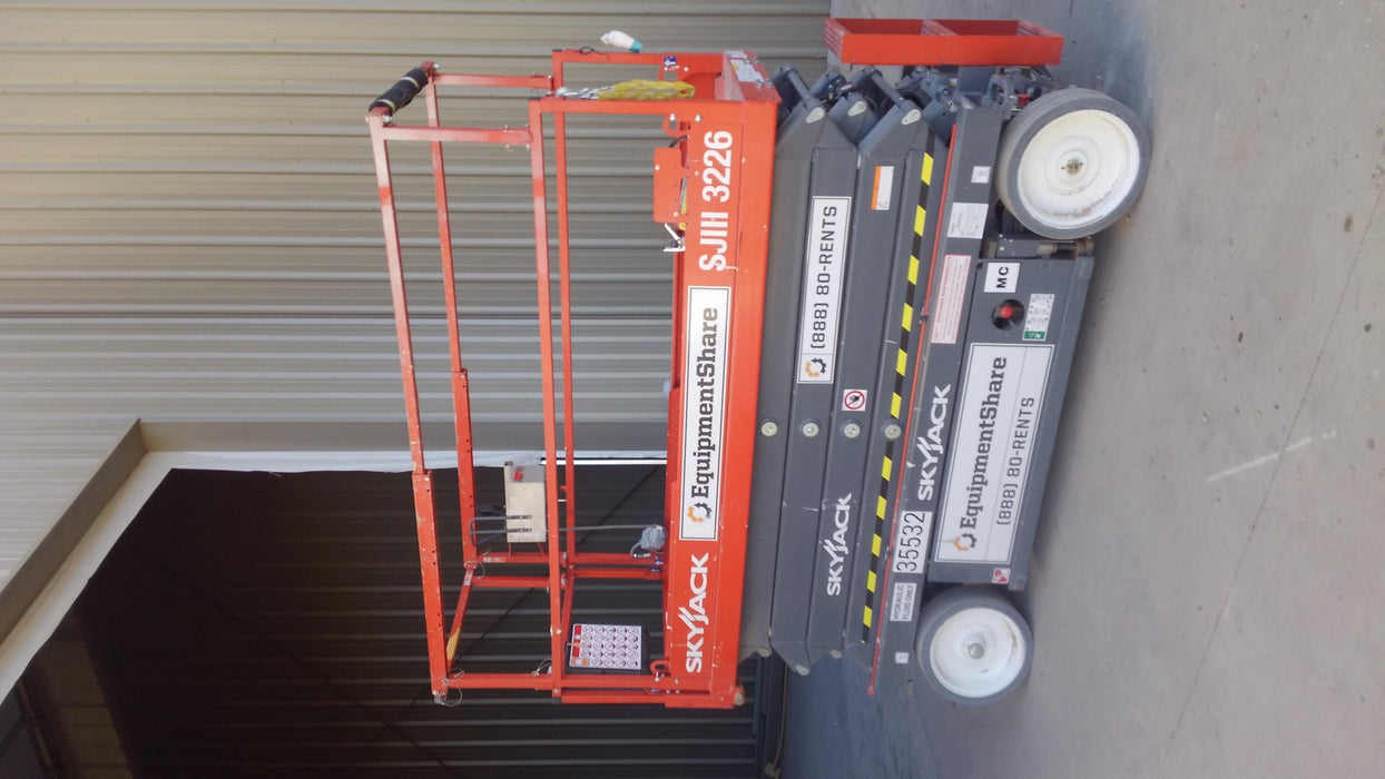 2019 Skyjack SJIII-3226 Standard Options, Trojan Batteries