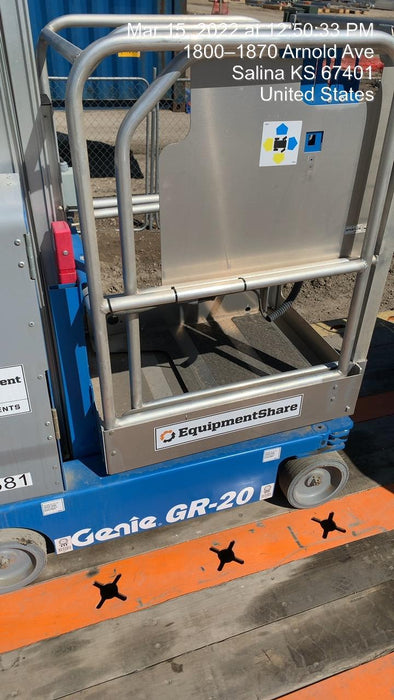 2020 GENIE GR-20