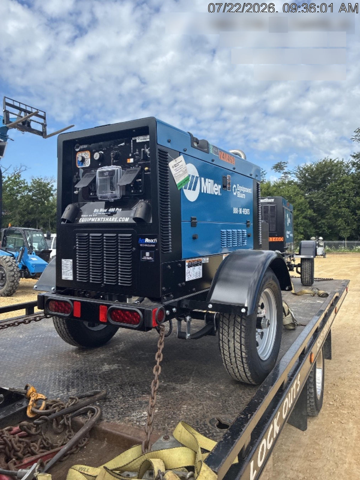 2026 MILLER ELECTRIC BIG BLUE 400