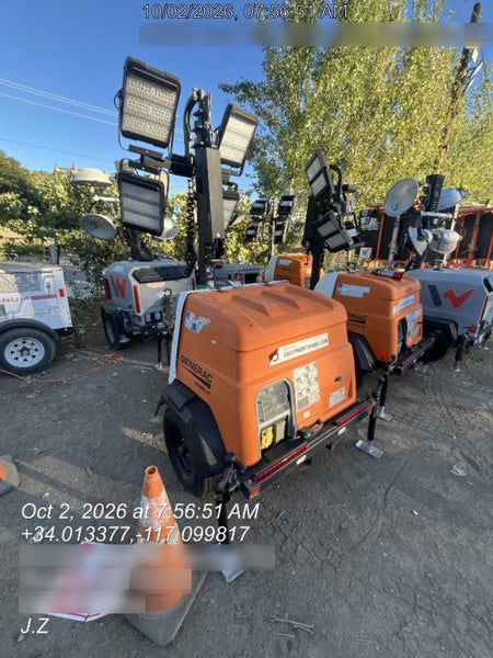 2023 Generac MLT2 Diesel, Flex Switch 120V Input, Powerzone Controller, (4) 320W LED Lights, 4kW Generator, 39.9 Gal Fuel Tank, 2" Ball, T3