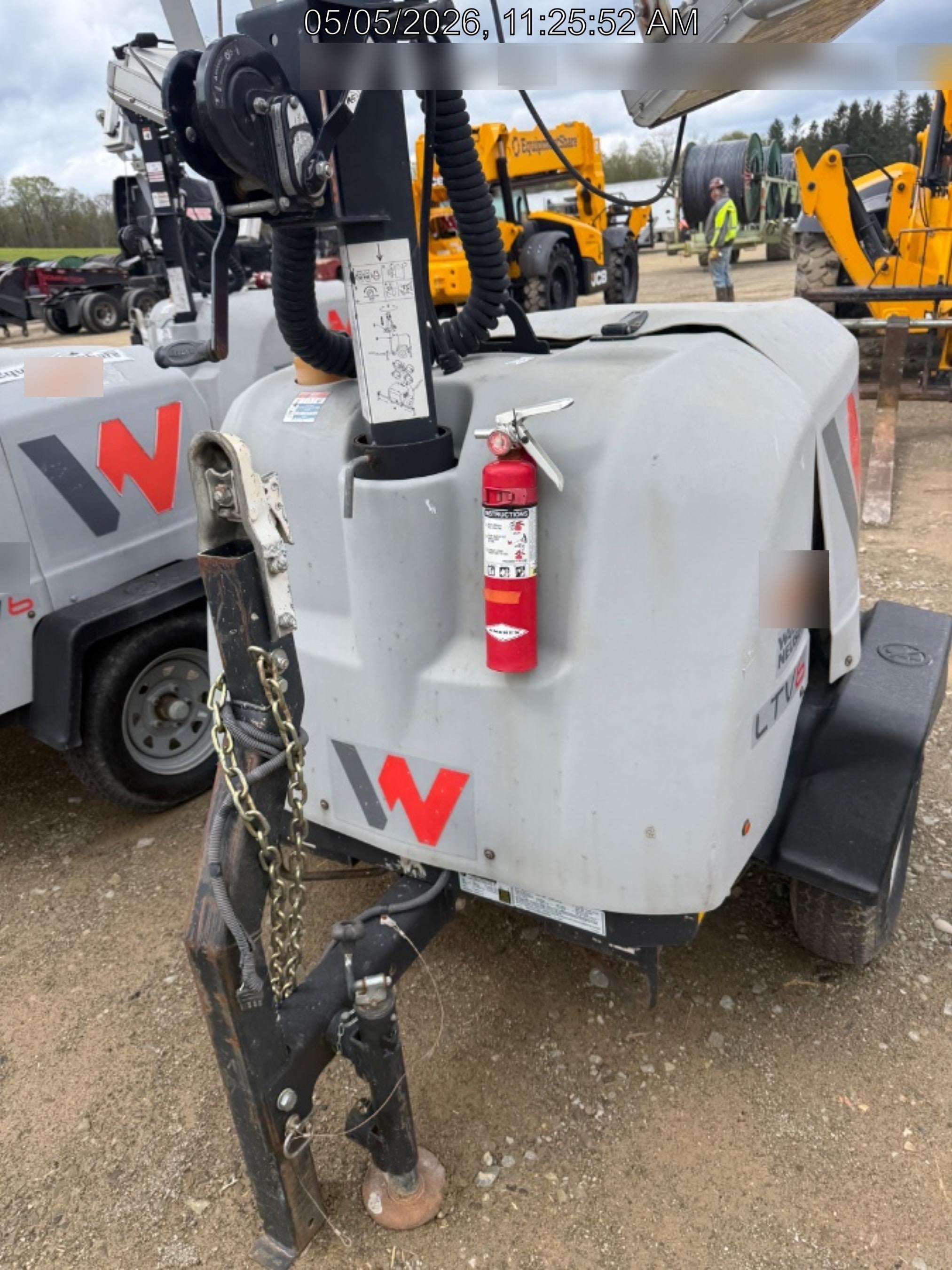 2019 Wacker Neuson LTV6K-LED Standard LED Towable Light Tower w/None