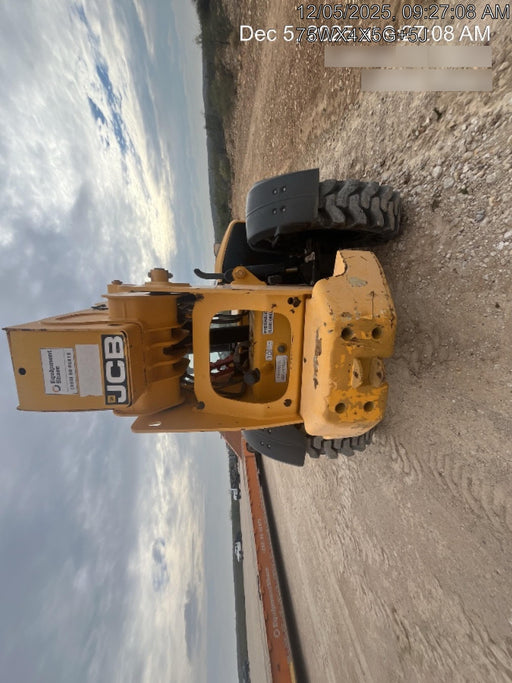 2019 JCB 510-56 JCB 510-56 74 HP w/Open ROPS, Beacon, Aux Hydraulics, Worklights, Solid Tires