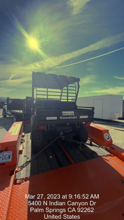 2022 KAWASAKI Trans Mule FE - Gas (Canopy)