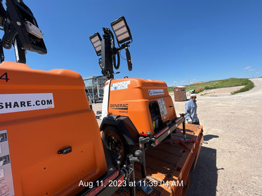 2023 Generac MLT2 Diesel, Flex Switch 120V Input, Powerzone Controller, (4) 320W LED Lights, 4kW Generator, 39.9 Gal Fuel Tank, 2" Ball, T3