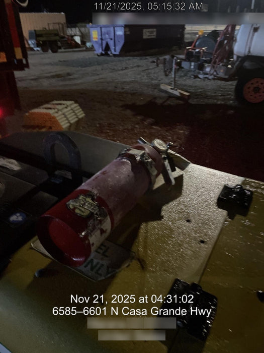 Allmand NLV3GR (4) LED Light Fixture 350W, 23' Vertical Mast, 3kW Prime, Towable, Deep Sea L401, Leveling Jacks, Yanmar T4F 5.8hp