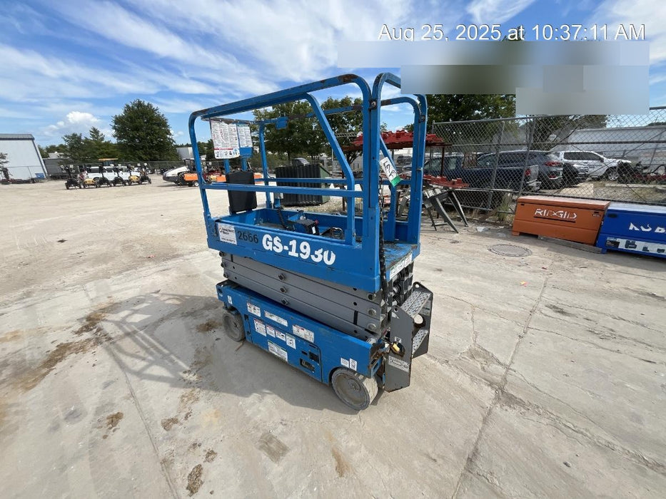 2016 Genie GS-1930 Genie GS-1930 Scissor Lift