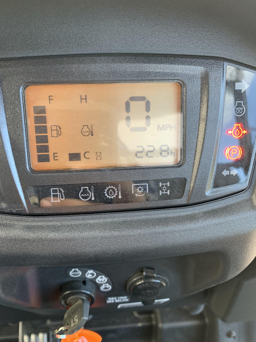 2021 Kubota RTV-X1140W-H Plastic Canopy, Windshield Acrylic Clear, LED Strobe Light, Wire Harness Kit, Back up Alarm