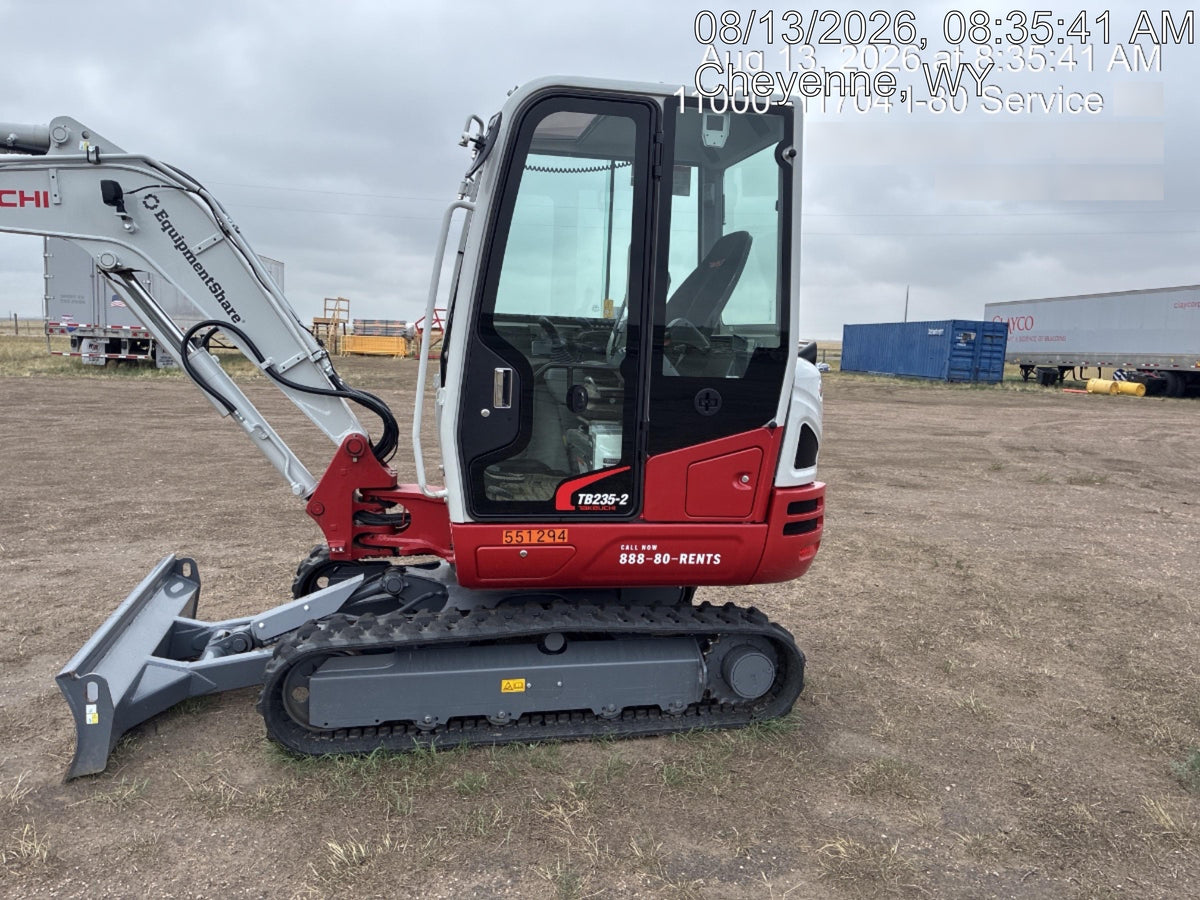 2025 TAKEUCHI TB235-2CR