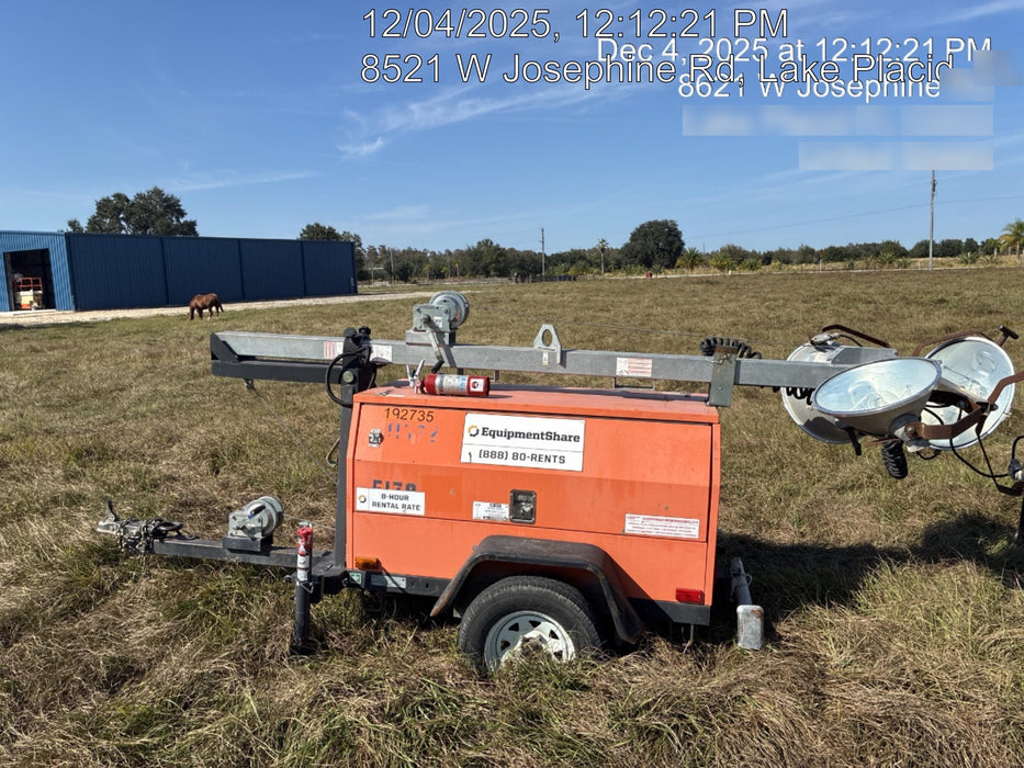 2017 Wanco WLT-4M PORTABLE LIGHT TOWER