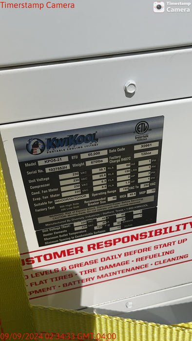 2022 KWIKOOL KPO12-23H