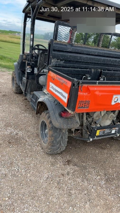 2021 Kubota RTV-X1140W-H Plastic Canopy, Windshield Acrylic Clear, LED Strobe Light, Wire Harness Kit, Back up Alarm