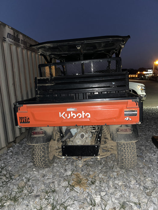 2022 Kubota RTV-X1140W-H Plastic Canopy, Windshield Acrylic Clear, LED Strobe Light, Wire Harness Kit, Back up Alarm