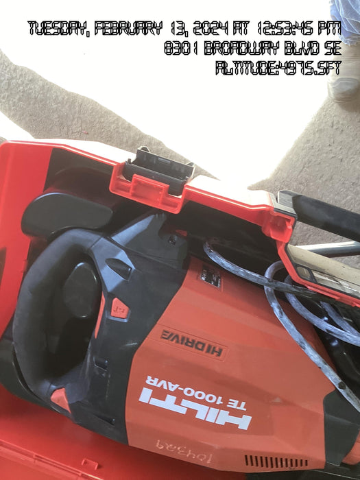 2020 HILTI TE 1000-AVR