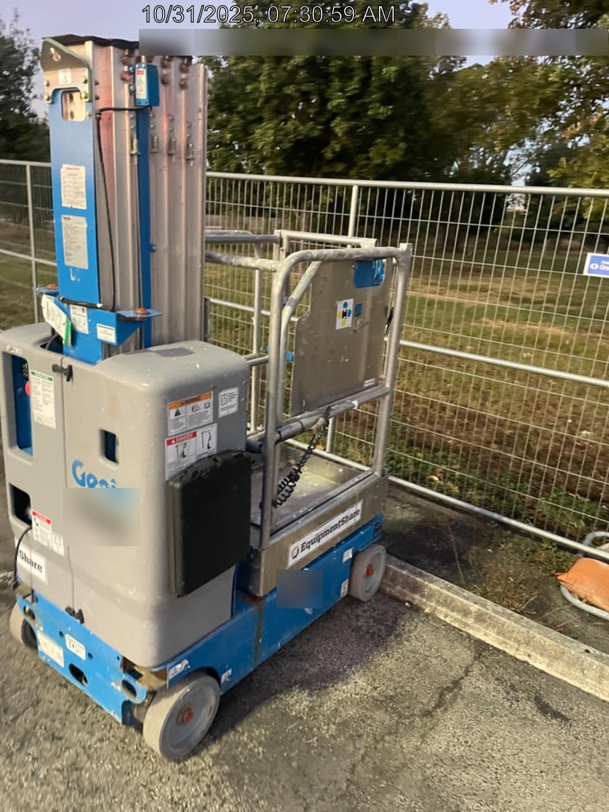 2018 GENIE GR-20