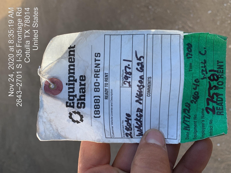 2019 WACKER NEUSON G25