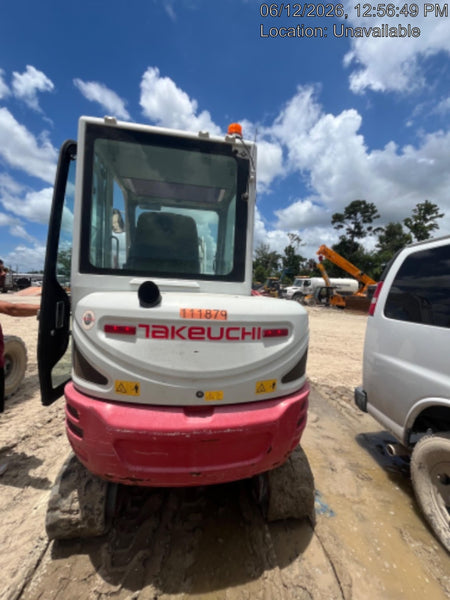 2020 Takeuchi TB-235-2CR Cab/Heat/Air, Rubber Tracks, Manual TAG QC