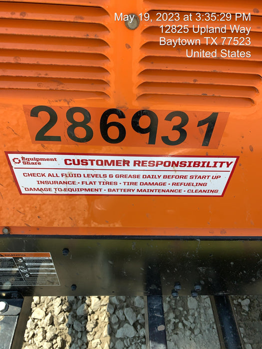 2022 Lincoln Electric LE400 Kubota V1505, Trlr, Cable Rack, Light Kit, ES Decals, T3