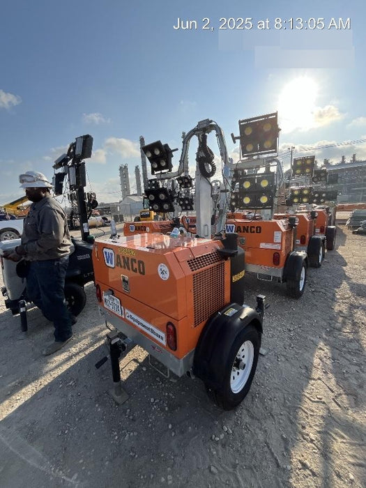 2024 Wanco WLTT-4MM4K Diesel, Deep Sea Controller, Shore Power Plug, Auto Start, (4) 350W LED Floodlights, 4kW Generator, 60 Gal Fuel Tank, 2" Ball, T3