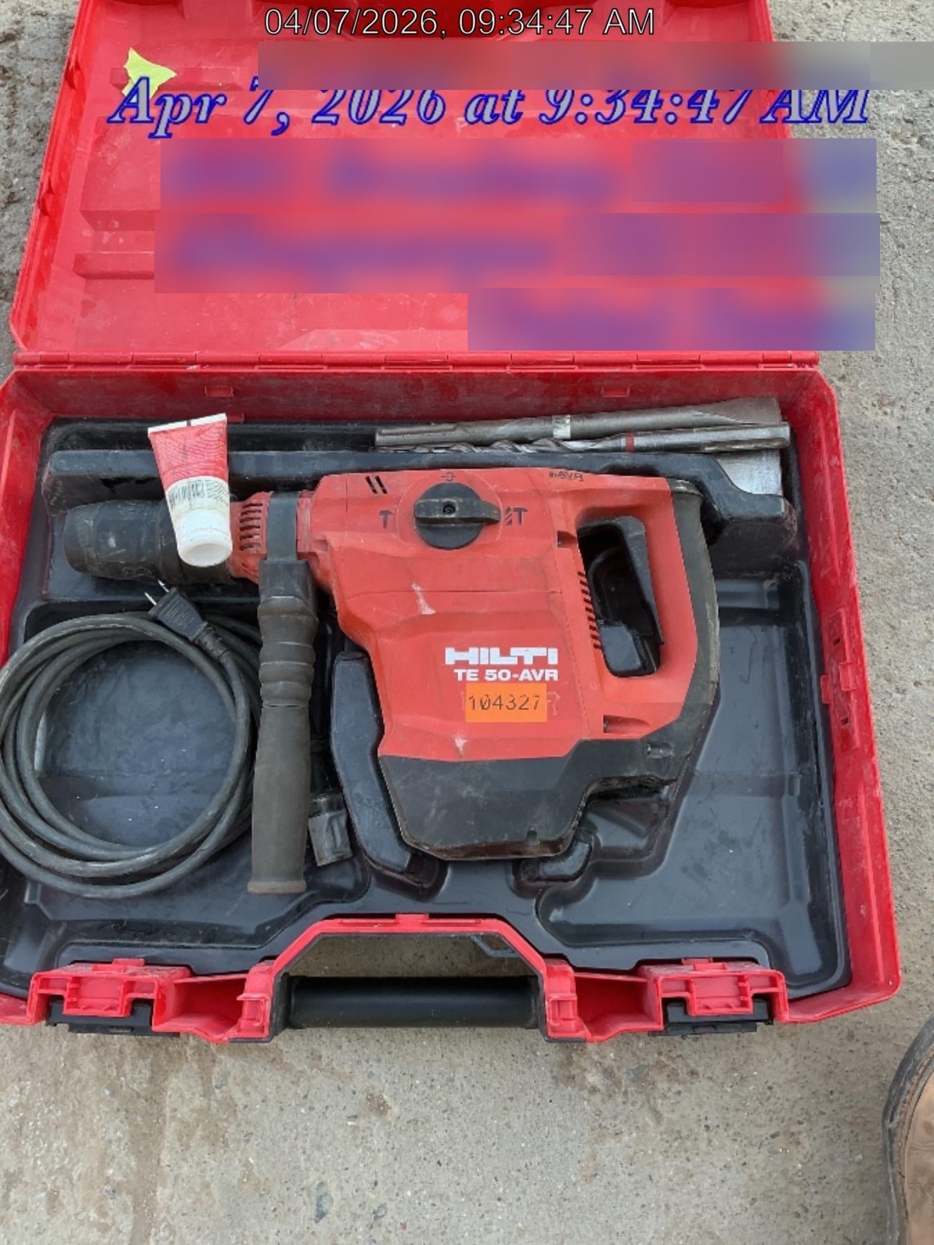 2020 HILTI TE 50-AVR