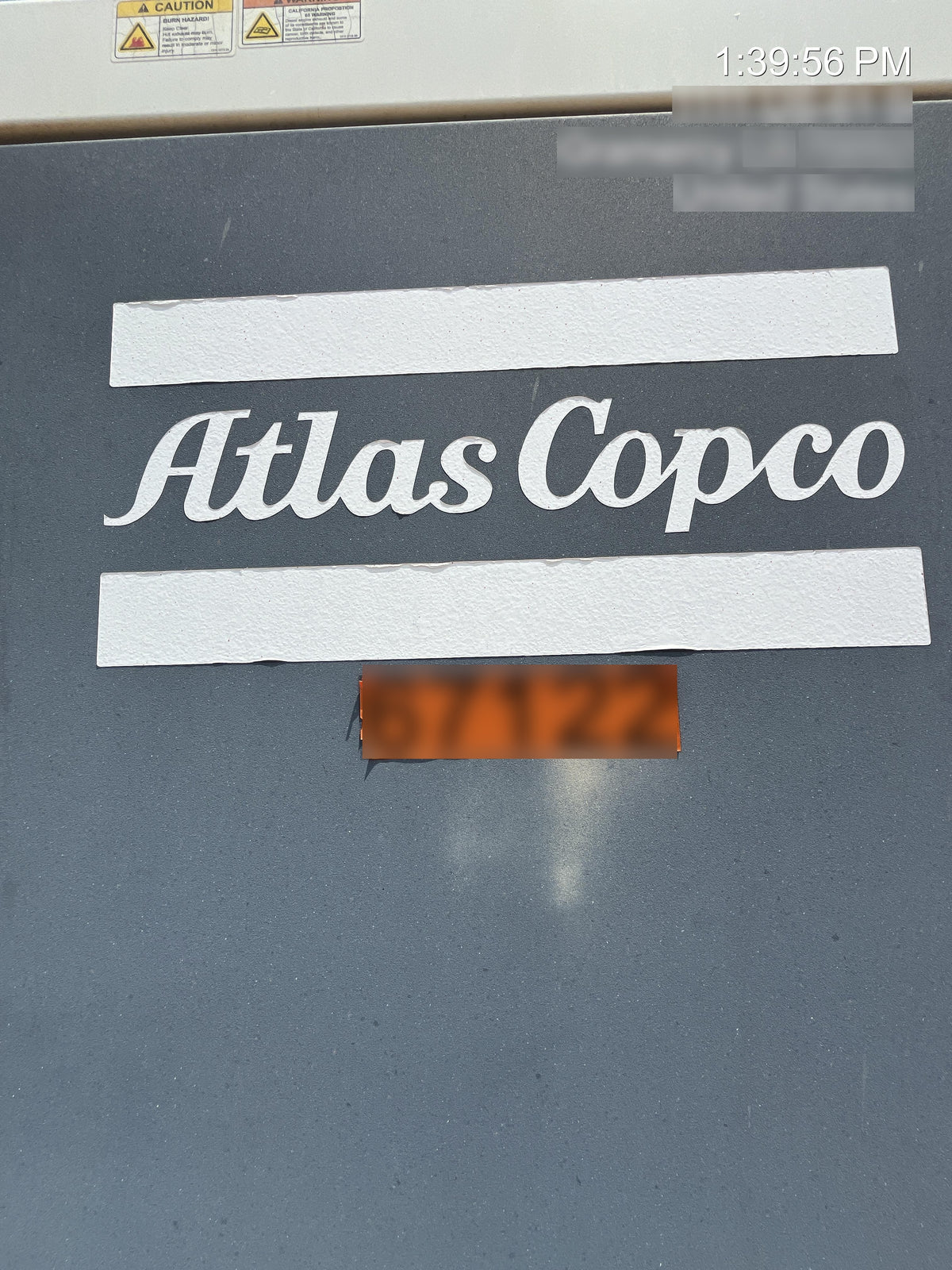 2020 ATLAS COPCO QAS 330