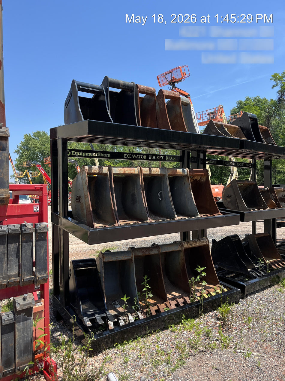 2026 FLUID POWER SUPPORT Excavator Bucket Rack